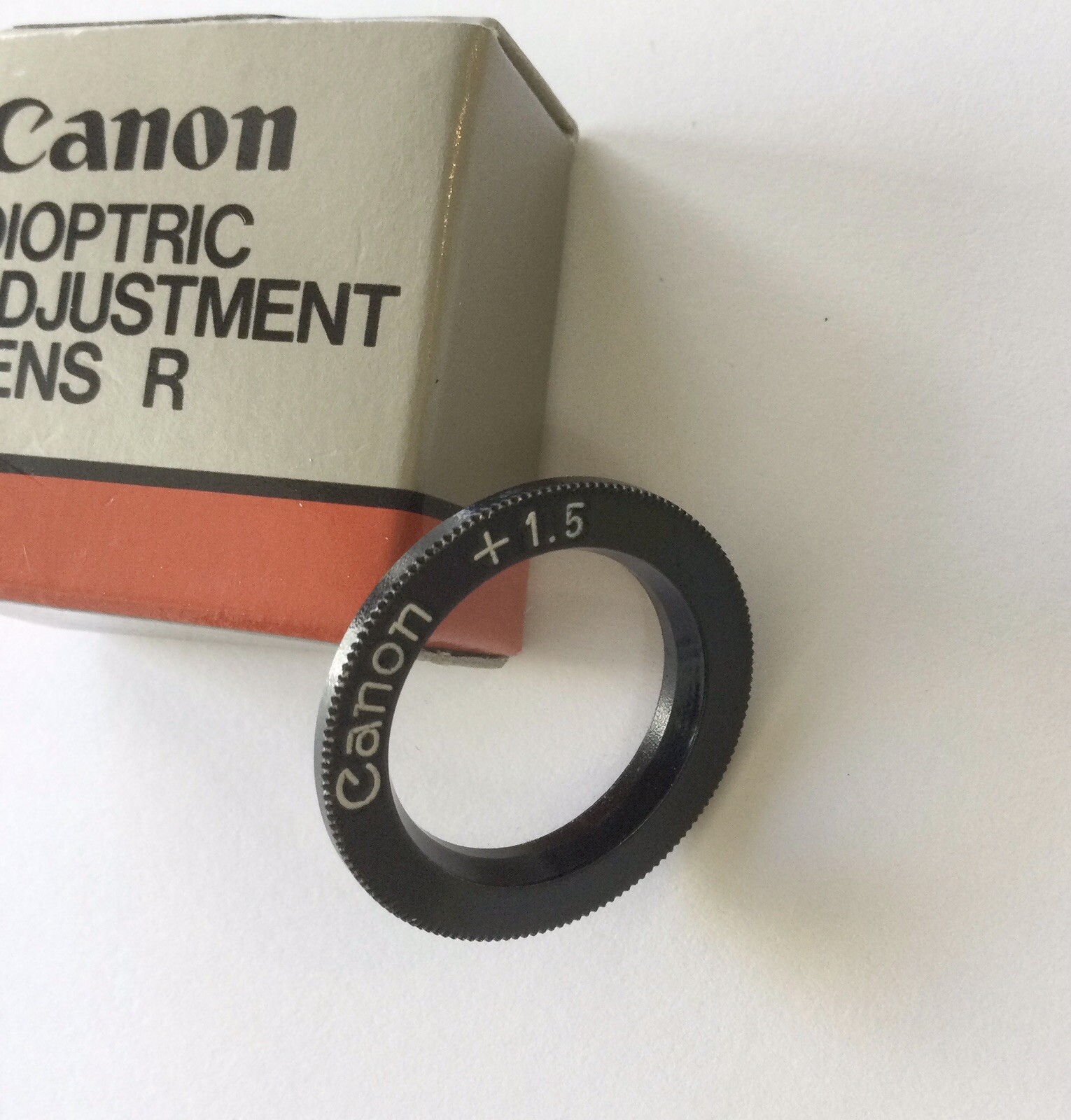 Canon +1.5 Dioptric Adjustment Lens R correctly lens diopter for F1 F