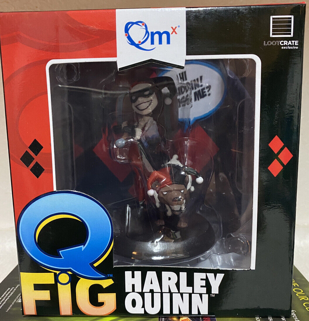 2016 Loot Crate Quantum Mechanix Harley Quinn Q-fig Figure 2016 Loot Crate Quantum Mechanix Harley Quinn Q-fig Figure