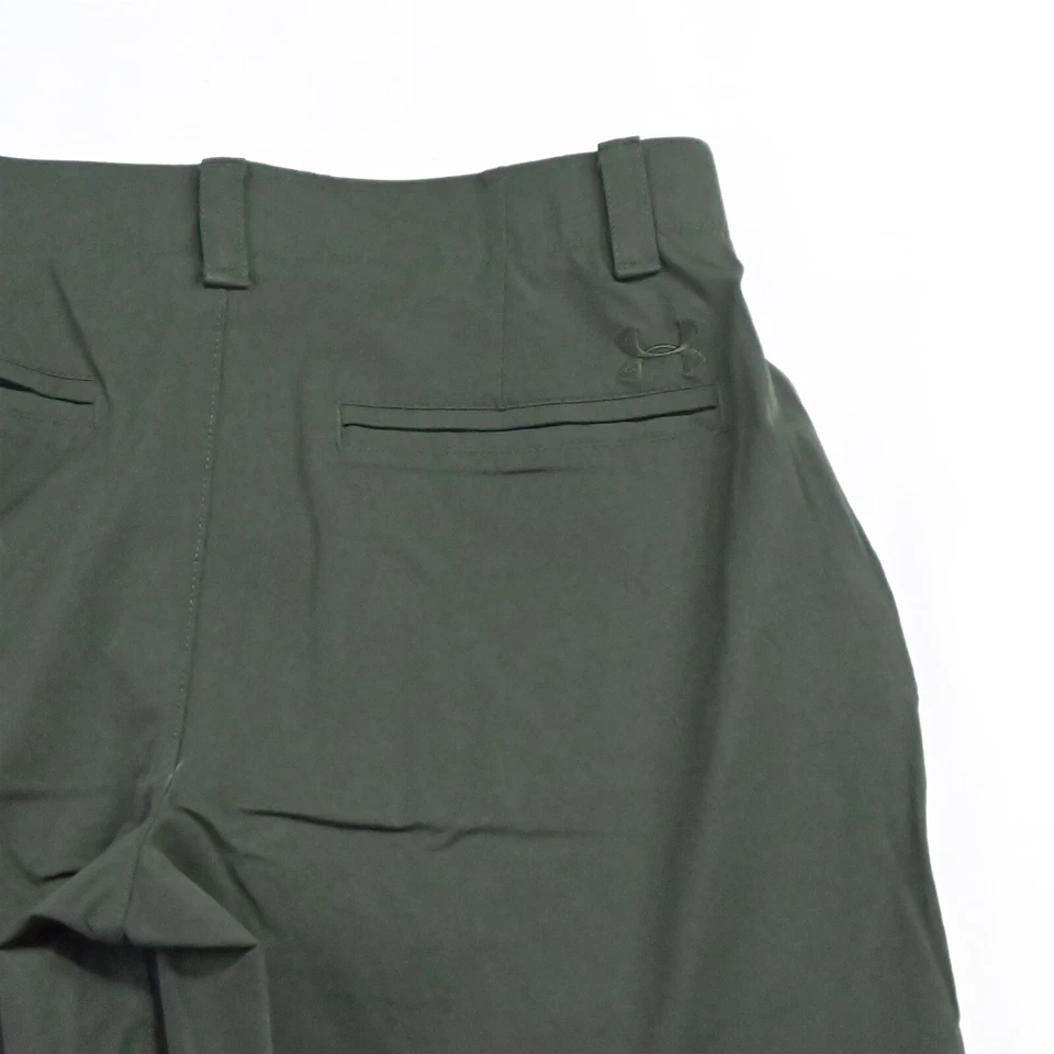 Pantalones cortos de golf Under Armour 30 x 11" verde oscuro Match Play 1272862 Foto 4 de 4