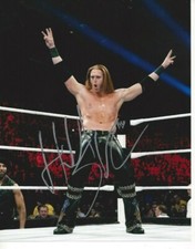 Heath Slater Autographed 8x10 WWE WWF Free Shipping Rare C332