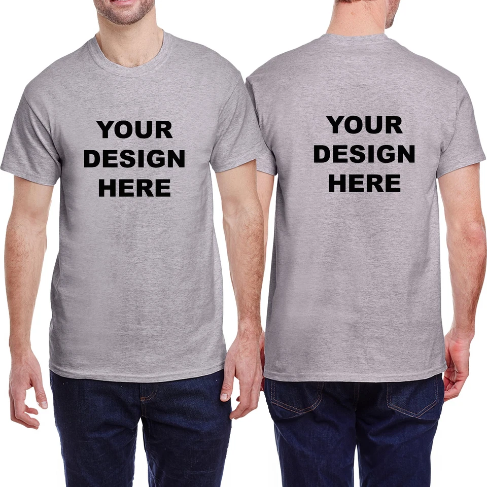 Customize-It Tee Unisex Personalized T-Shirts Add Your Own Logo, Photo, or Text - Image 1 of 2