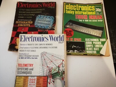 Electronics world & Electronics today International- job lot