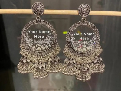Personalized Name Earrings | Custom Jewelry | Unique Handmade Gift for her