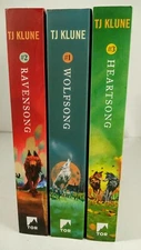 NEW CLEAN Wolfsong Ravensong Heartsong 1-3 T.J. Klune PB