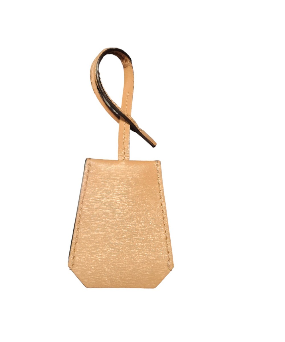 Tory Burch Gemini Link Tote Bag, Luggage Charm/hanging Tag. Tan