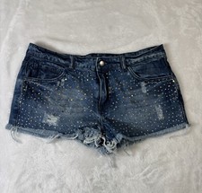 Forever 21 Distressed Jean Shorts Size 29