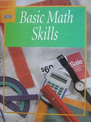 AGS BASIC MATH SKILLS By August Treff - Hardcover *Excellent Condition*