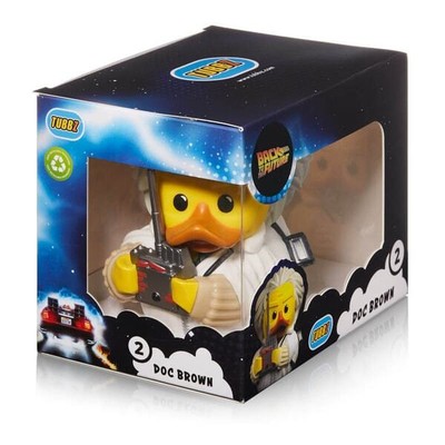 Tubbz Ente Sammelfigur Doc Brown zurück in die Zukunft Edition