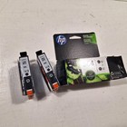 Nowy oryginalny czarny wkład atramentowy HP 564 o standardowej wydajności x2