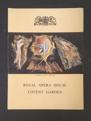 Job, Galaaufführung Donnerstag, 20. Mai 1948 Sadler's Wells Ballet. Covent Gdn