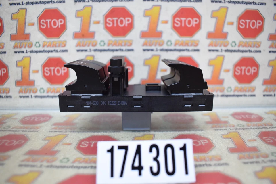 VOLKSWAGEN PASSAT DRIVER MASTER 2006-2012 INTERRUPTOR VENTANA ELÉCTRICA MERCADO DE ACCESORIOS Foto 4 de 4