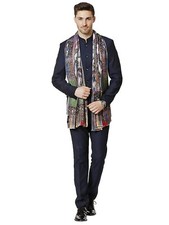 Men's Fine Soft Bamboo Stole , Luxury Style Shawl Size 70 x 200 cm
