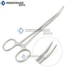 Kelly Hemostat Locking Forceps Cvd Tip 5.5" Hemostatic Clamps Surgical