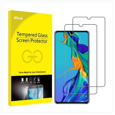 Gehärtete Schutzfolie Huawei P30 2 Stück  Kratzfest Blasenfrei Sicher