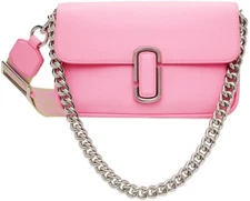 MARC JACOBS Pink 'The J Marc' Bag