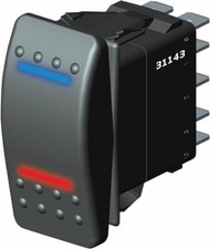 Flex-a-lite 119713 31143 Illuminated 3-way Switch Electric Fan Controller Flex-a-lite 119713 31143 Illuminated 3-way Switch Electric Fan Controller