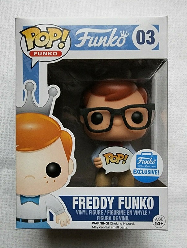 FUNKO POP! FUNKO SHOP EXCLUSIVE FREDDY FUNKO (HIPSTER) #03
