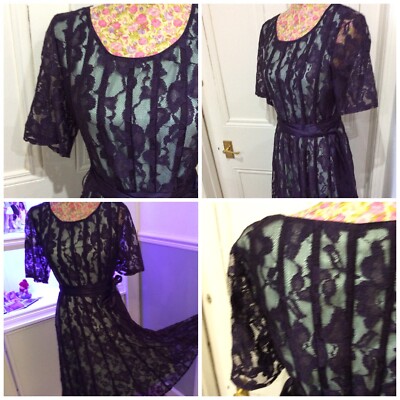 phase eight bella swing dress blackcurrant