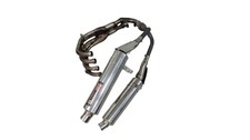 Honda CB 900 F Hornet Exhaust System Line 2002-2006 Blue Replacement Pipe