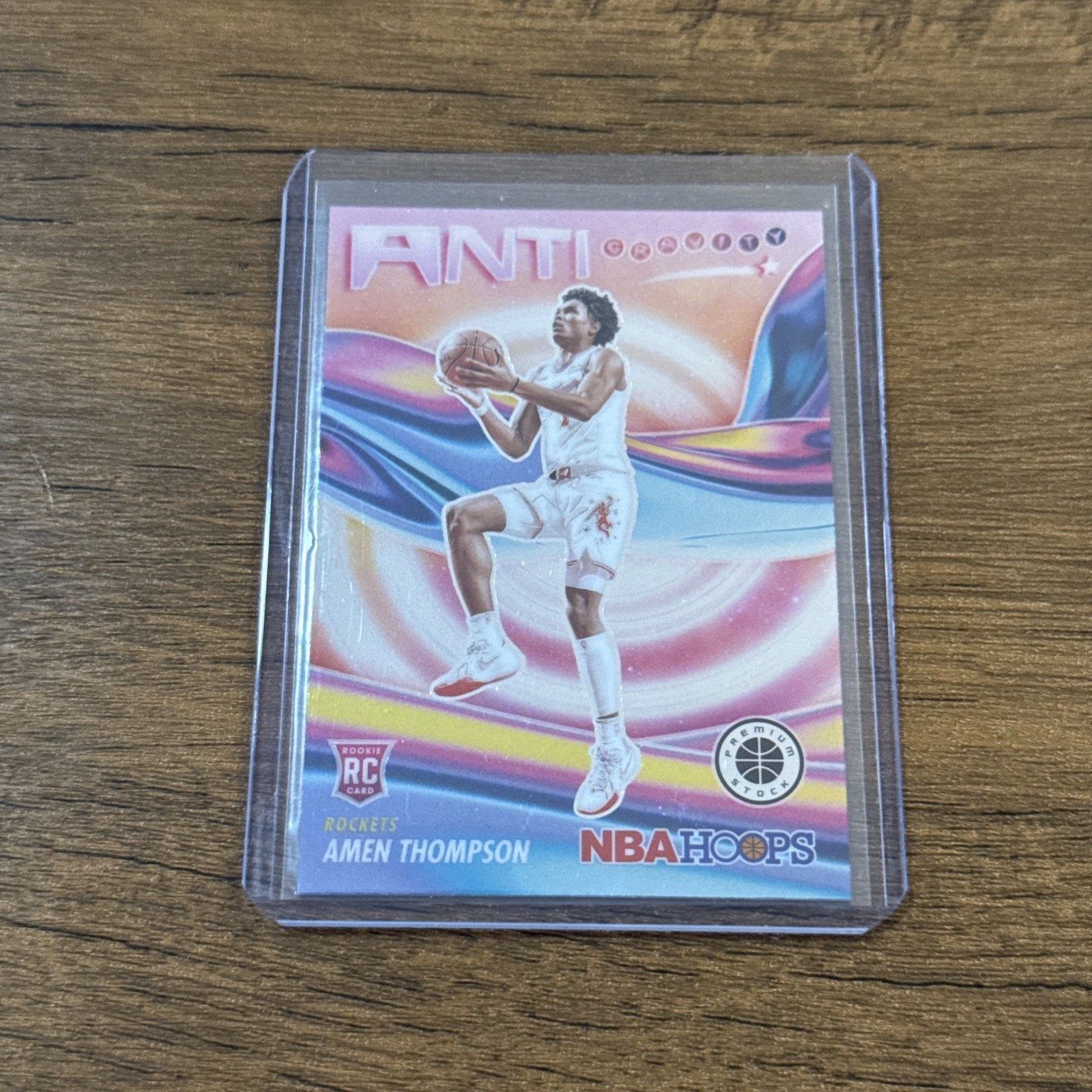 2023-24 Panini Nba Hoops Premium Stock - Anti-Gravity Amen Thompson #16 (RC)