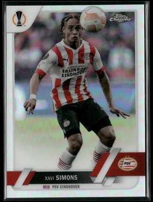 Xavi Simons 2022-23 Topps Chrome UEFA Club Competitions Refractor #60