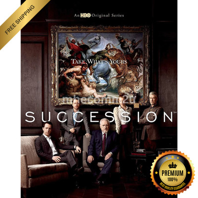 Succession TV Series Season 1-4 2023 DVD Full HD Audio Eng All Region Free Ship