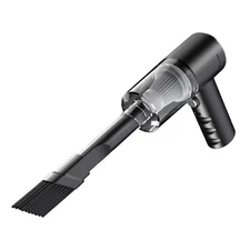 Handheld Vacuum Cleaner 120W Cordless Small Black Portable Car Desk Wireless