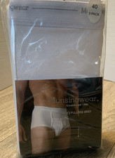 Sealed Munsingwear Men's 3 Pack Full Rise Briefs Kangaroo Pouch Underwear