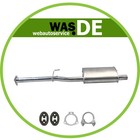 Mittelschalldämpfer für OPEL ANTARA ab. 2007- 2.4i 140 PS 4x4 Auspuff