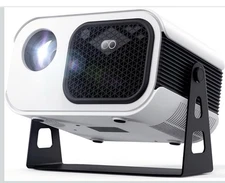 4K Projector with Stand, WiFi and Bluetooth. Smartphone, Laptop, Fire Stick, PS5