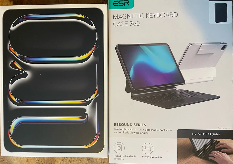 Apple iPad Pro M4 1TB, Wi-Fi + 5G (Unlocked), 11in - Silver Nano texture - Image 2 of 3