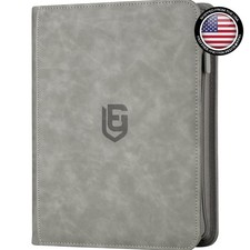 Toploader Binder, Holds 324 Toploaders, 9 Pockets, Top Loader Binder for Cards S