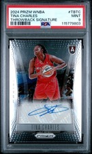 2024 Panini Prizm WNBA - Throwback Sigs AUTO - Tina Charles #TBTC - PSA 9 - AUTO