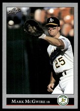 Mark McGwire 1992 Leaf #16 Oakland Athletics MLB READ FREE SHIPPING AutographDen