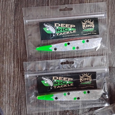 Deep Rig Tackle artifical Herring green lightning mag tuneable