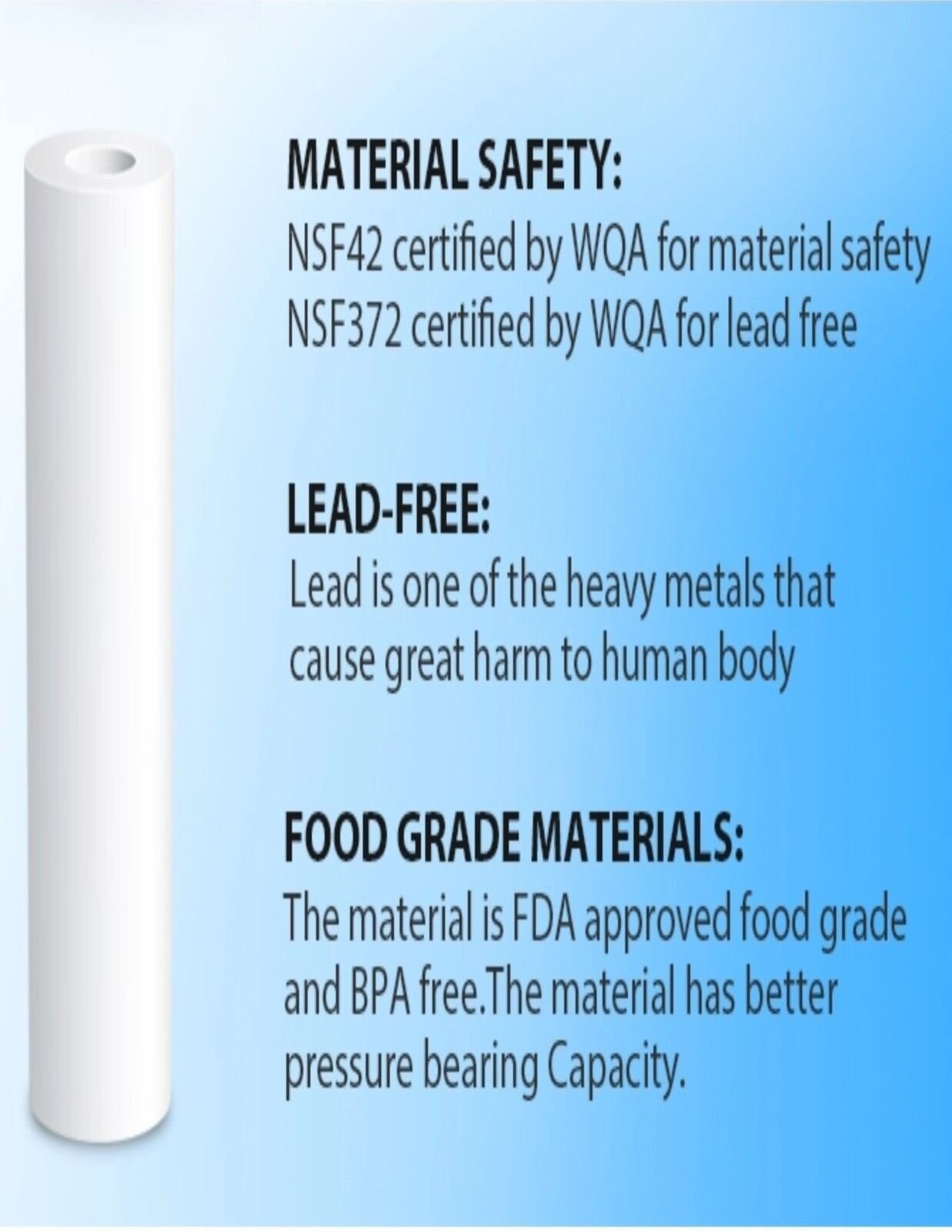 Watts Premier 500124 WP-4V Compatible Replacement Filter Pack