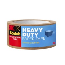 Box Lock Paper Packing Tape Kraft Brown Extreme Grip Kraft Paper Tape That
