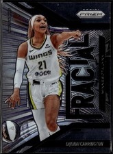 2025 Panini Prizm WNBA #1 Dijonai Carrington Fractal