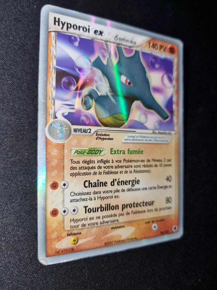 Carte Pokémon HYPOROI EX 94/101 DF - EX Île des Dragons FR - Photo 3/4