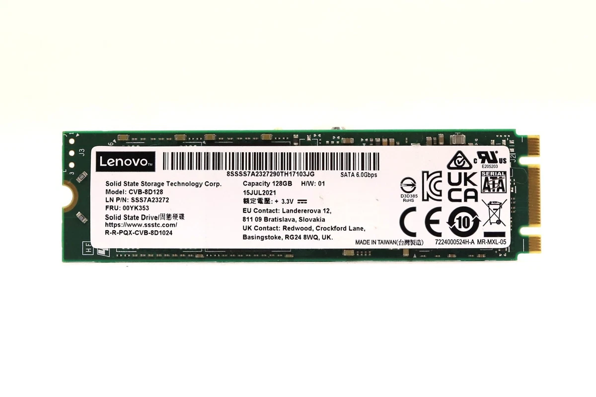 Lenovo M.2 Interface 128 GB Solid State Drives for sale | eBay