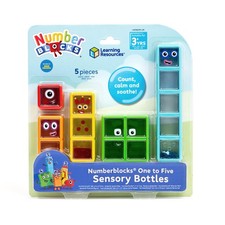 Learning Resources Numberblocks One to Five Sensory Bottles, Toys for 3 Year Old