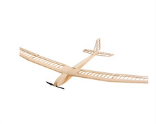 Aereo radiocomandato F25 AION aliante aereo modello legno balsa 2500 mm kit aereo apertura alare