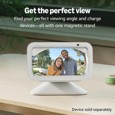 Echo Show 5 (3Rd Gen) Adjustable Stand with USB-C Charging Port | Glacier White