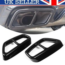 Quad Exhaust Tip Cover Trim Set for BMW 5 Series G30 2018-2022