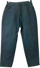 VINTAGE Lee Jeans Green Made In The USA 14 Petite 31x28
