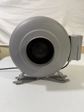 iPower Inline Duct Fan Ventilation Exhaust Blower 2700rpm 0.6A 115V Indoor