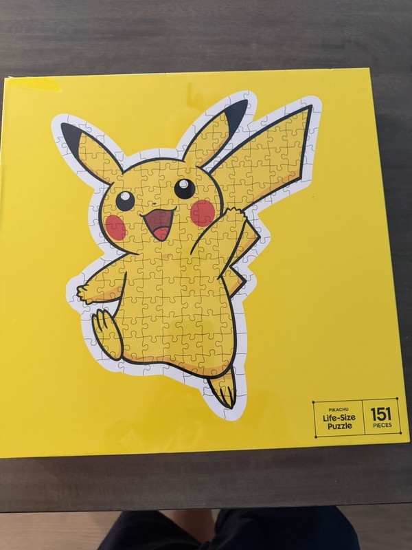 Target X Pikachu Lifesize Puzzle Exclusive New Rare Pokémon Sealed Ships ASAP