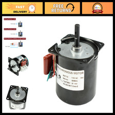 Mini Electric Gearbox Motor 110V 5-6RPM High Torque 40Kgf.cm Synchronous Reducer