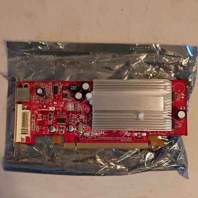 Connect3D ATI Radeon X300 SE 128MB GDDR PCI Express DVI-I S-Video Heatsink