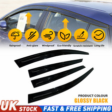4x Wind Deflectors Set For Toyota Prius MK4 2016-2020 Side Window Rain Guard UK